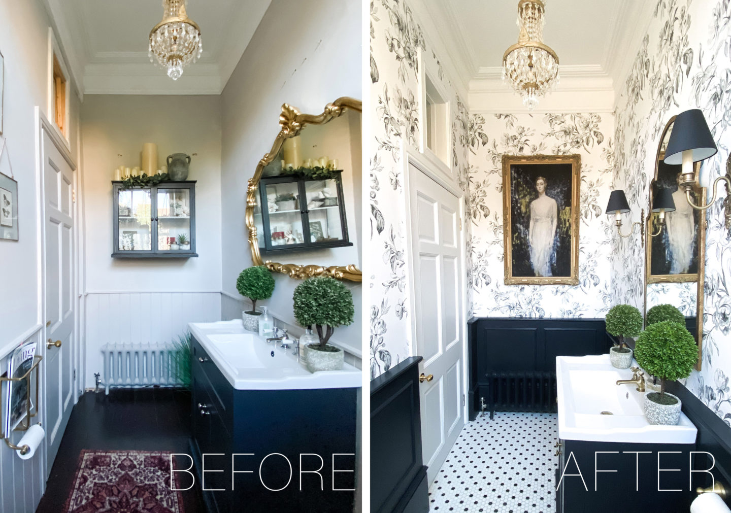 OUR POWDER ROOM REVEAL